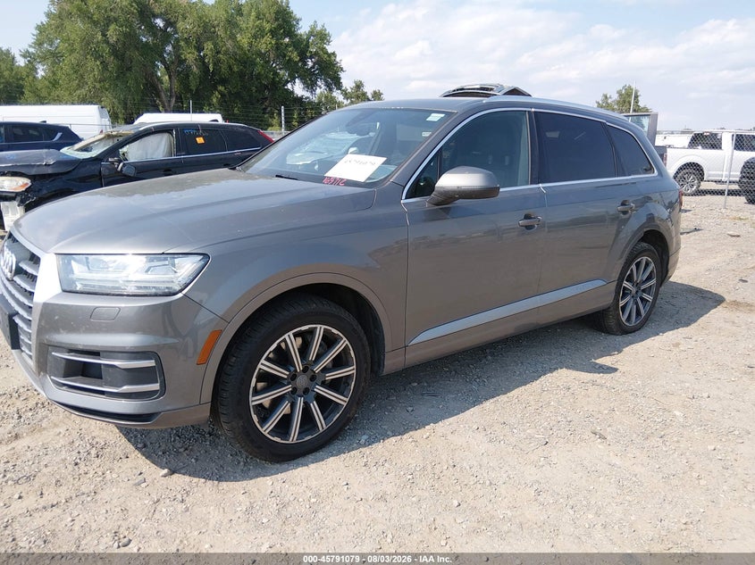 Vin: wa1laaf76hd028808, lot: 46289910, audi q7 3.0t premium 20172
