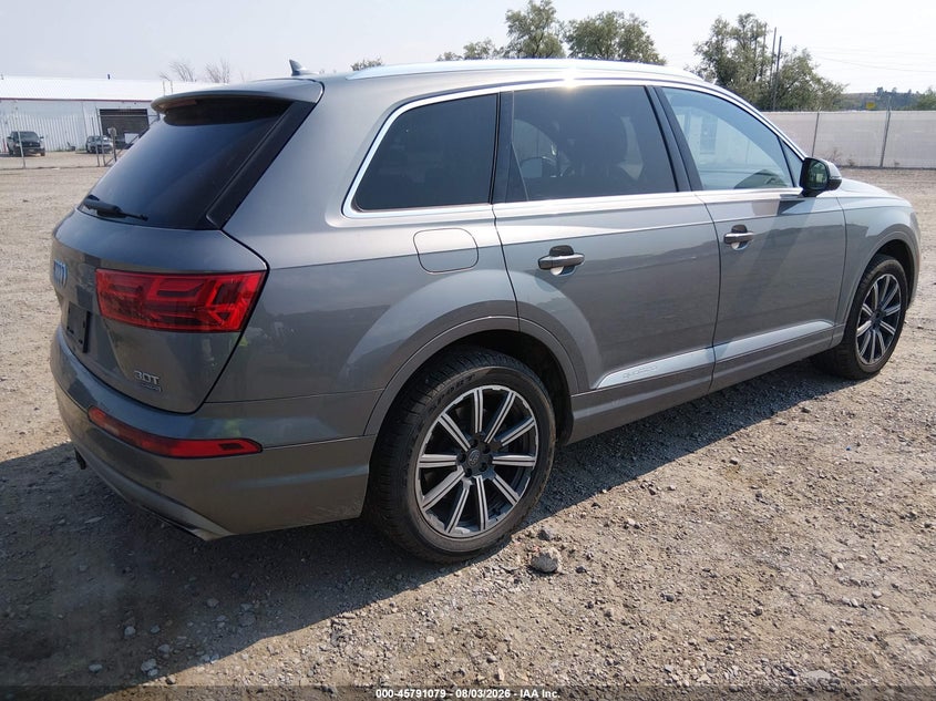 Vin: wa1laaf76hd028808, lot: 46289910, audi q7 3.0t premium 20174