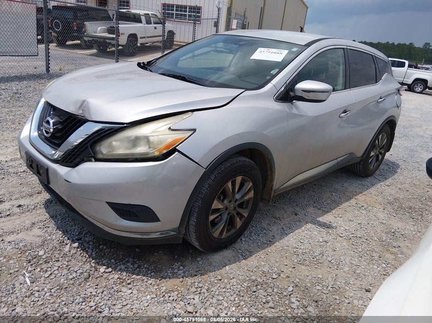 Vin: 5n1az2mg3gn150707, lot: 46289919, nissan murano s 20162