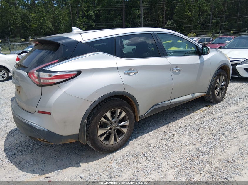 Vin: 5n1az2mg3gn150707, lot: 46289919, nissan murano s 20164
