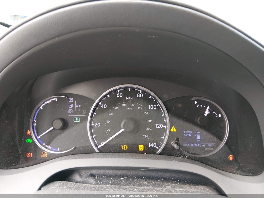 2012 LEXUS CT 200H auction photo 7