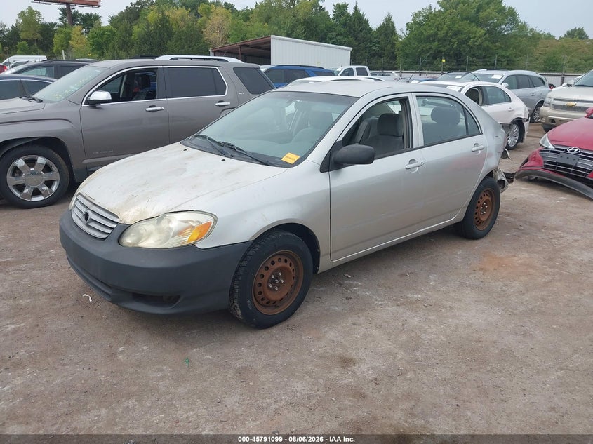 2003 Toyota Corolla, Удар сзади, IAAI, VIN 1NXBR32E63Z098341 — фото 2