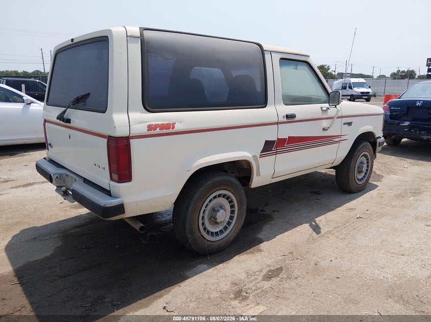 1989 FORD BRONCO II auction photo 4