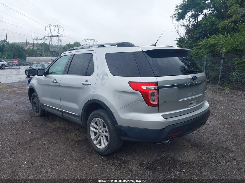 Vin: 1fm5k8d83fgb42045, lot: 46289951, ford explorer xlt 20153