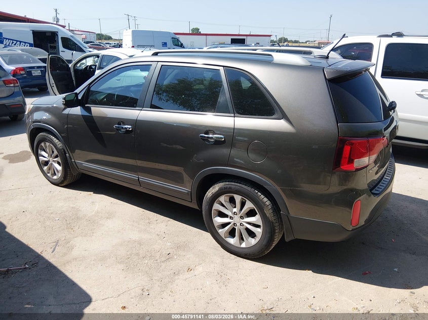Vin: 5xyku4a75fg631684, lot: 46289971, kia sorento ex v6 20153