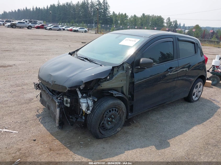 Vin: kl8ca6saxkc815061, lot: 46289982, chevrolet spark ls manual 20192