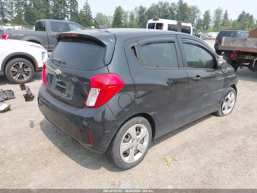Vin: kl8ca6saxkc815061, lot: 46289982, chevrolet spark ls manual 20194