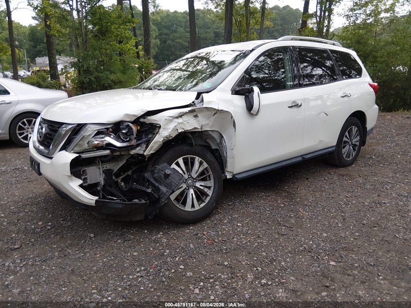 Vin: 5n1dr2mm0hc639324, lot: 46289998, nissan pathfinder sv 20172