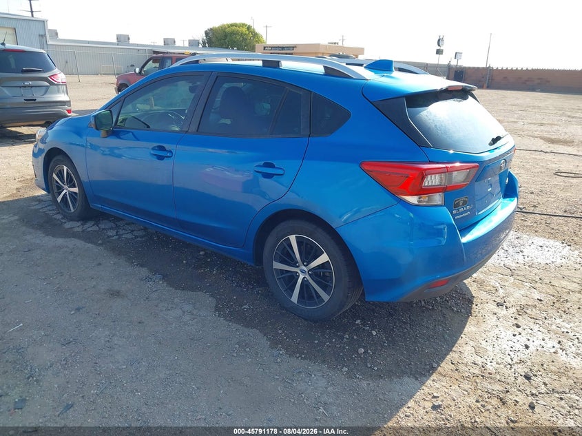 Vin: 4s3gtav64l3715505, lot: 46290009, subaru impreza premium 5-door 20203