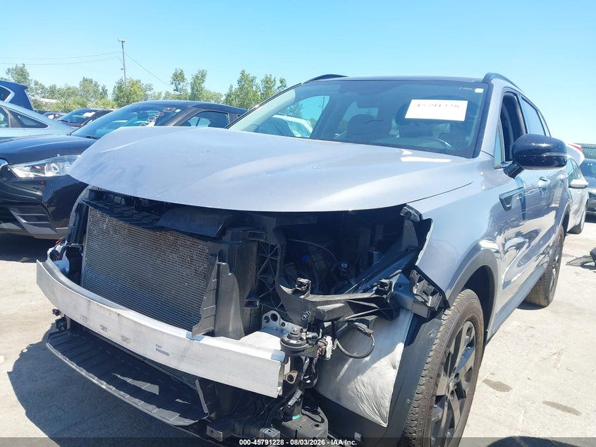 Vin: 5xyrldlc2mg052094, lot: 46290059, kia sorento s 20212