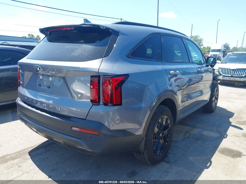 Vin: 5xyrldlc2mg052094, lot: 46290059, kia sorento s 20214