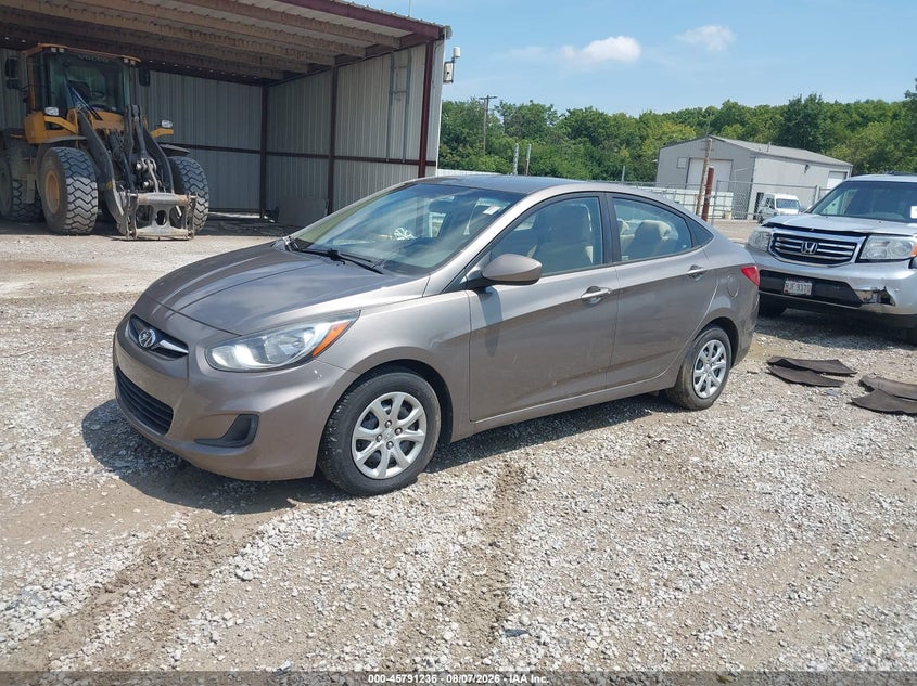 Vin: kmhct4ae1du553885, lot: 46290067, hyundai accent gls 20132