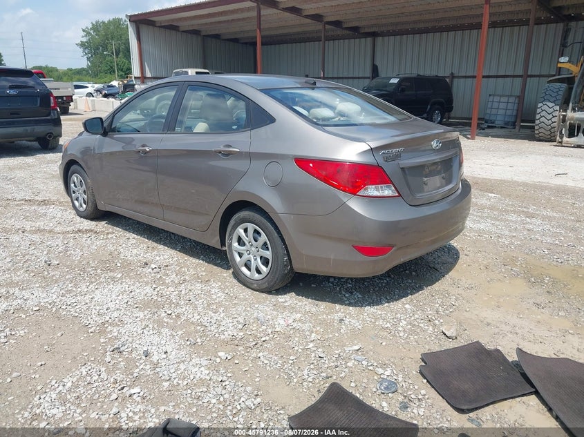 Vin: kmhct4ae1du553885, lot: 46290067, hyundai accent gls 20133