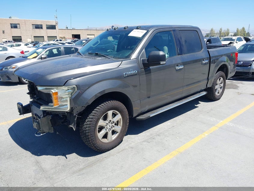 Vin: 1ftew1ep3jkf12499, lot: 46290071, ford f-150 lariat/xl/xlt 20182