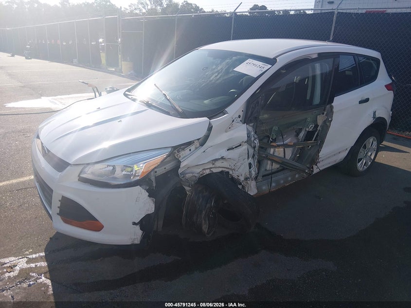 Vin: 1fmcu0f76fua28209, lot: 46290076, ford escape s 20152