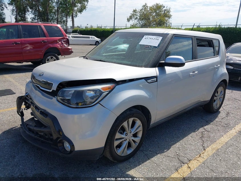 Vin: kndjp3a55g7869447, lot: 46290081, kia soul + 20162