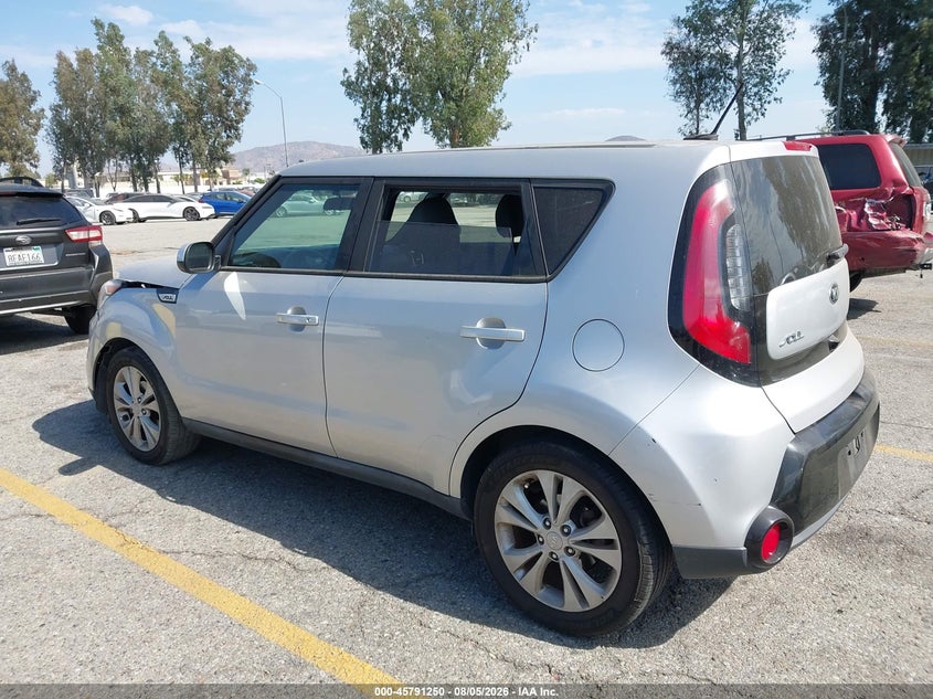 Vin: kndjp3a55g7869447, lot: 46290081, kia soul + 20163