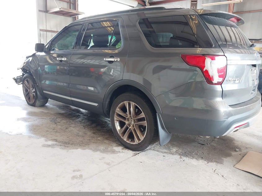 Vin: 1fm5k8f88ggb05622, lot: 46290085, ford explorer limited 20163