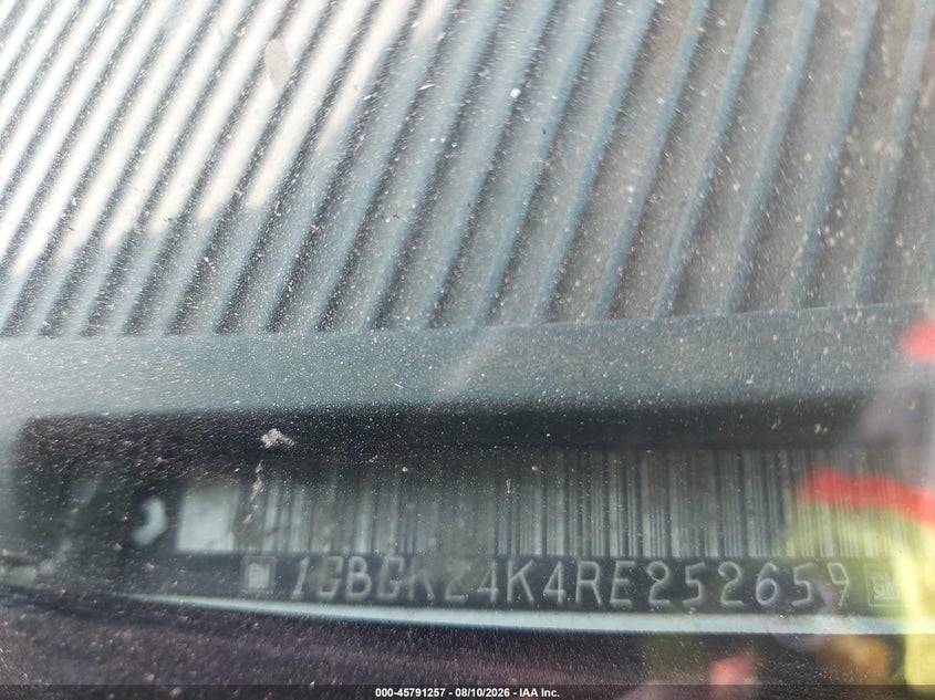 CHEVROLET GMT-400 1994 VIN 1GBGK24K4RE252659