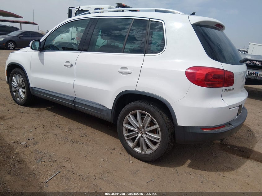 Vin: wvgav7ax6dw551011, lot: 46290089, volkswagen tiguan se 20133