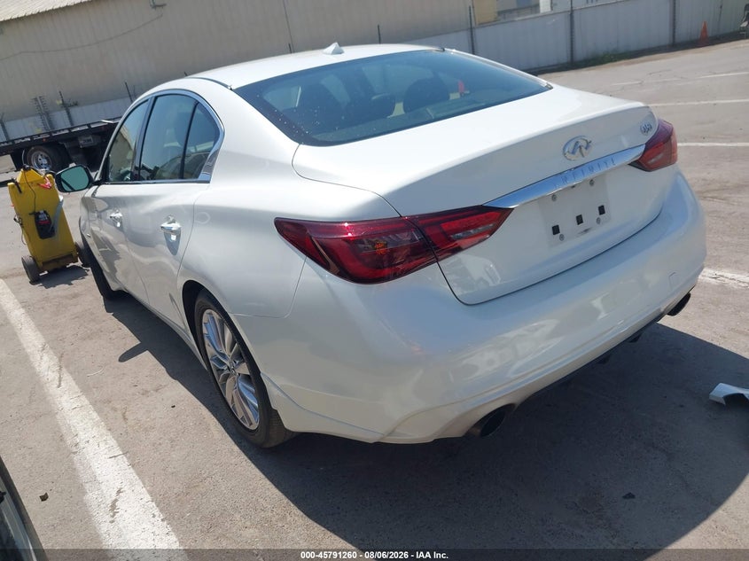 Vin: jn1ev7ap4jm357982, lot: 46290091, infiniti q50 3.0t luxe 20183