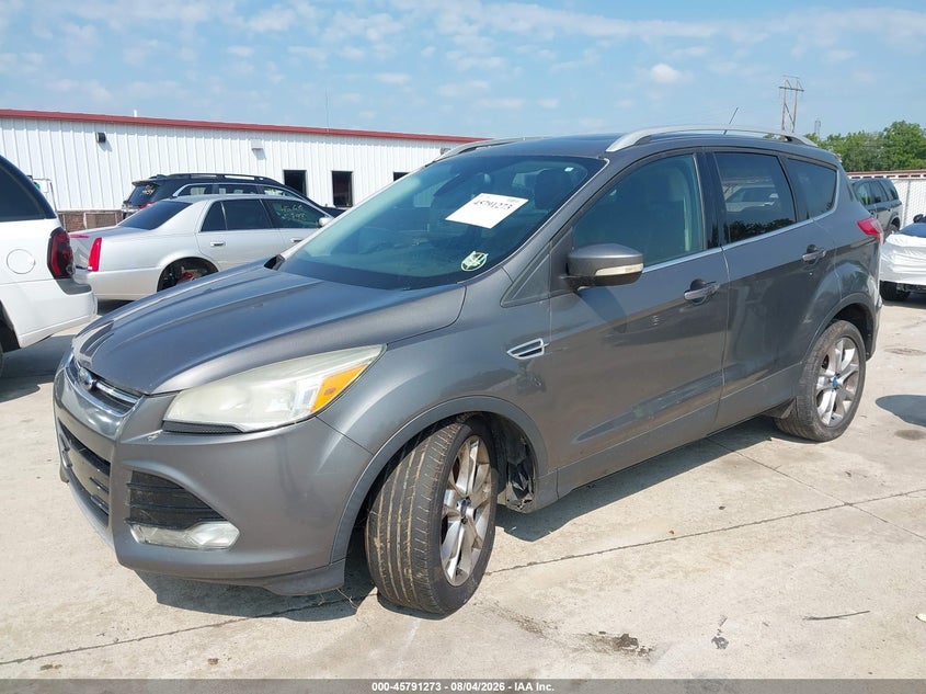 Vin: 1fmcu0j91eua40128, lot: 46290104, ford escape titanium 20142