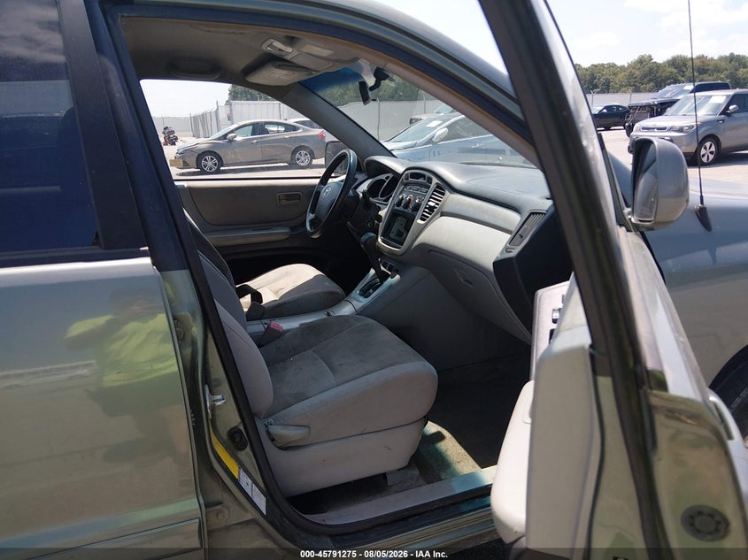 2007 TOYOTA HIGHLANDER SPORT UTILITY VEHICLE 3.3L V-6 DOHC, VVT, 215HP