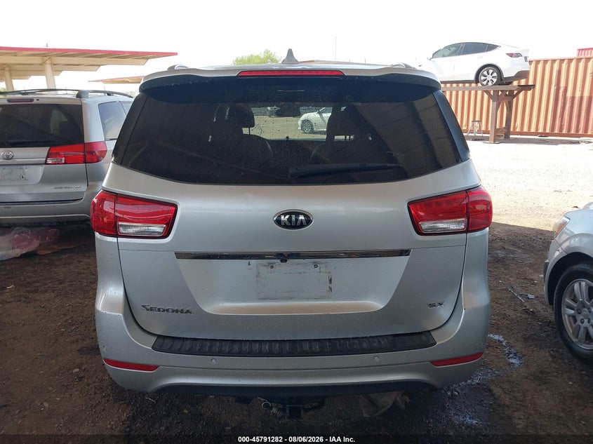 KIA SEDONA 2015 VIN KNDMC5C1XF6080875