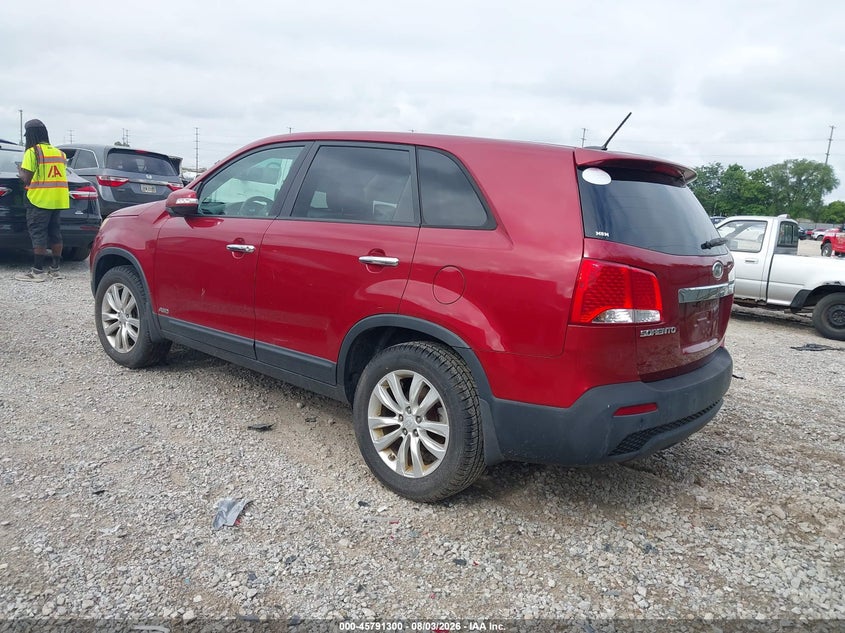 Vin: 5xykuca13bg012128, lot: 46290131, kia sorento ex 20113