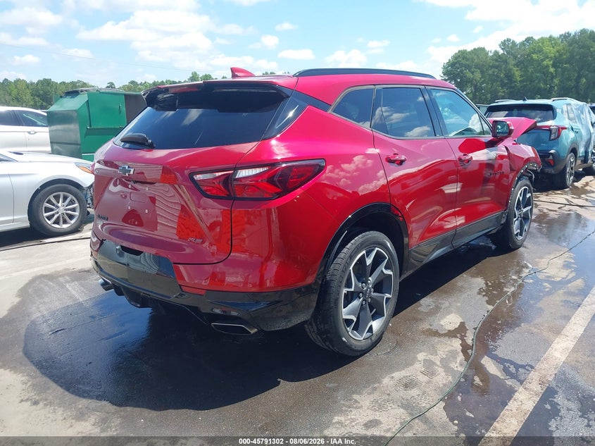 Vin: 3gnkbers6ks643010, lot: 46290133, chevrolet blazer rs 20194
