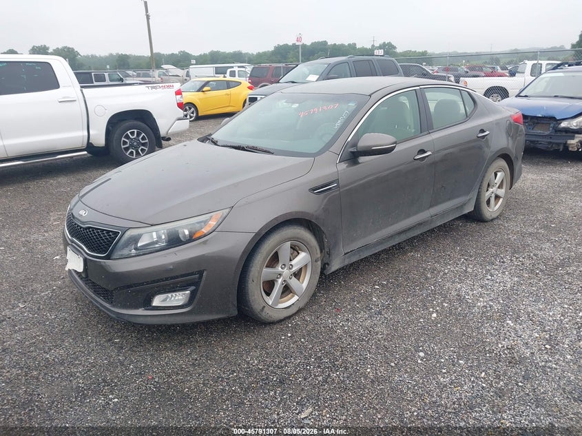 Vin: 5xxgm4a72fg354230, lot: 46290138, kia optima lx 20152