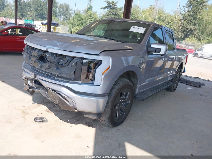 Vin: 1ftvw1el7nwg16733, lot: 46290139, ford f-150 lightning lariat 20222