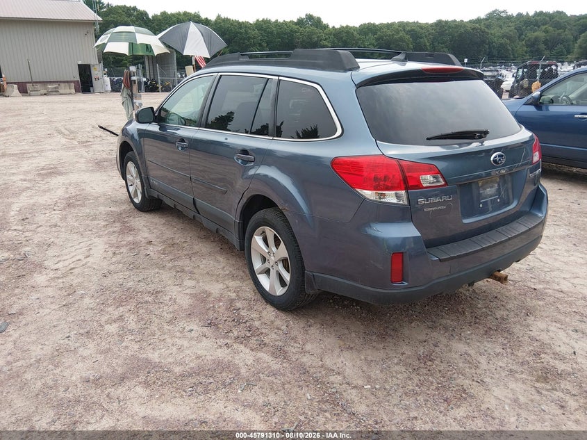 2013 SUBARU OUTBACK SPORT UTILITY VEHICLE 2.5L H-4 DOHC, VVT, 173HP
