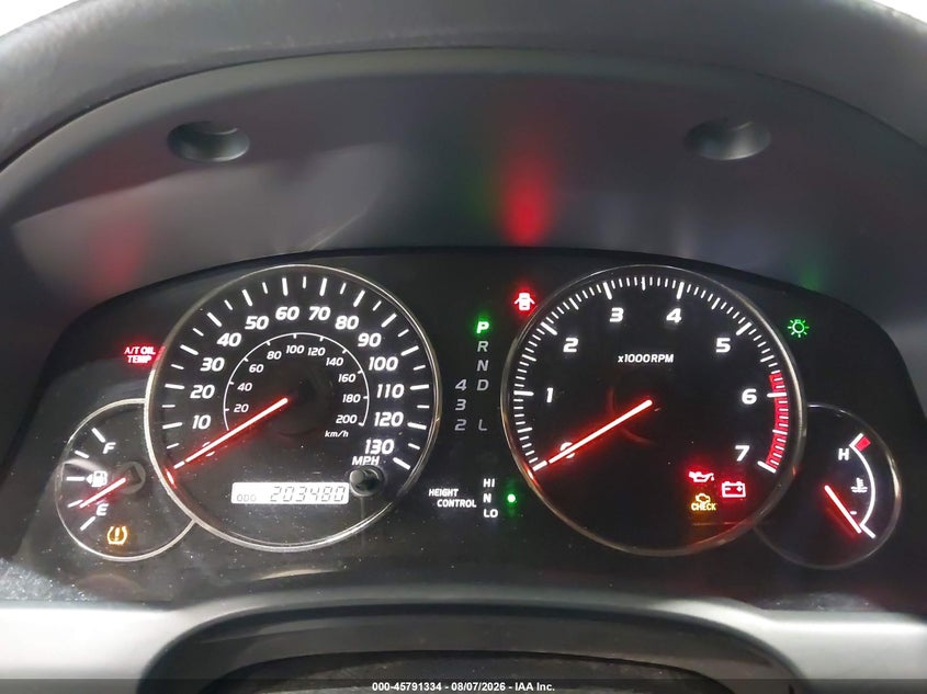 LEXUS GX 470 2006 VIN JTJBT20X260116797