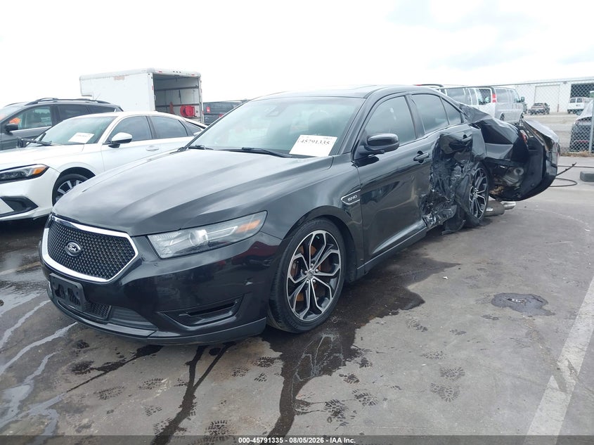 Vin: 1fahp2ktxdg104595, lot: 46290166, ford taurus sho 20132