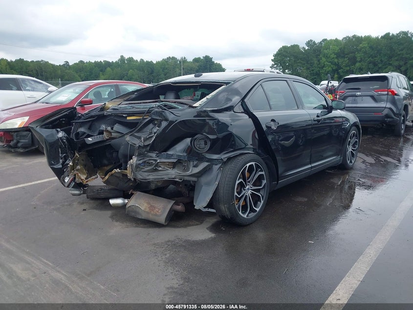 Vin: 1fahp2ktxdg104595, lot: 46290166, ford taurus sho 20134