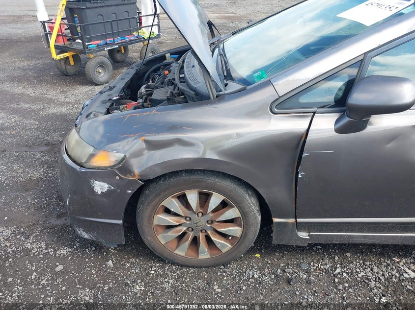 HONDA CIVIC 2009 VIN 2HGFA168X9H512028