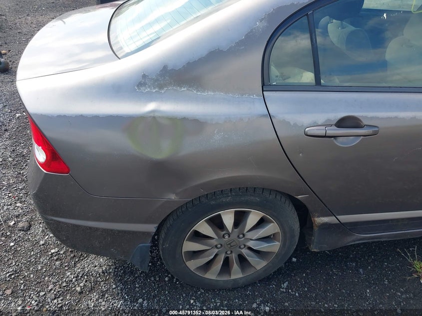HONDA CIVIC 2009 VIN 2HGFA168X9H512028