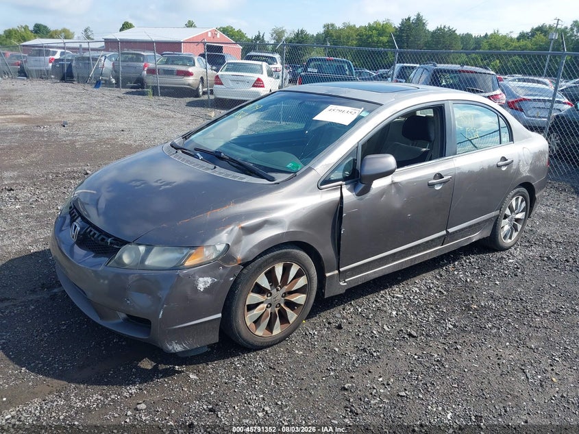 HONDA CIVIC 2009 VIN 2HGFA168X9H512028