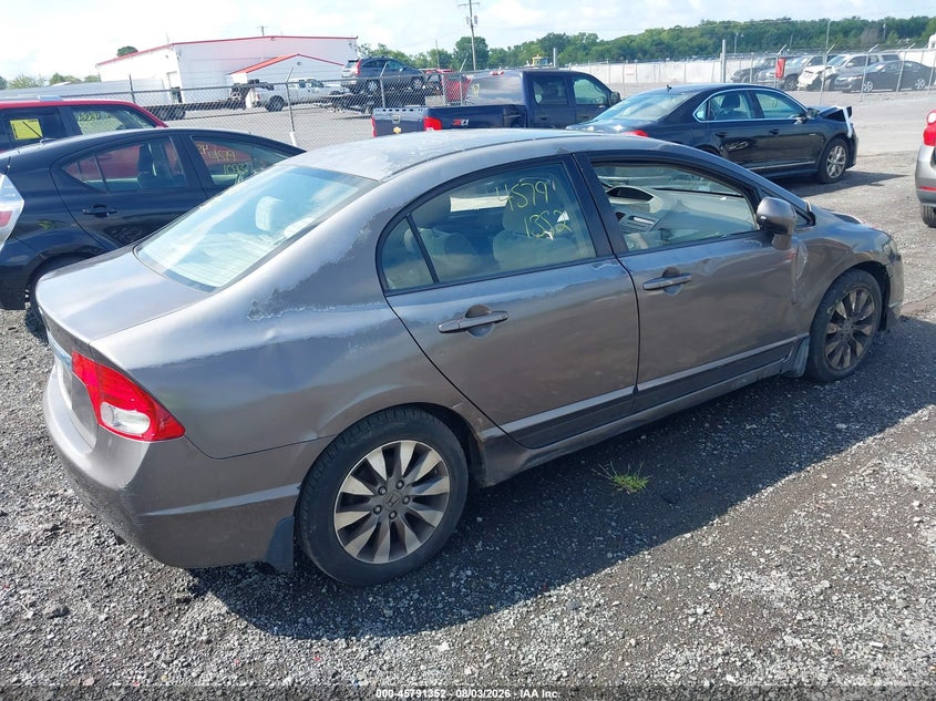 HONDA CIVIC 2009 VIN 2HGFA168X9H512028