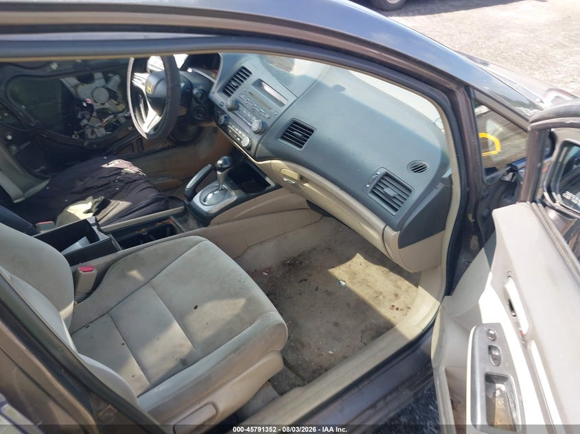 HONDA CIVIC 2009 VIN 2HGFA168X9H512028