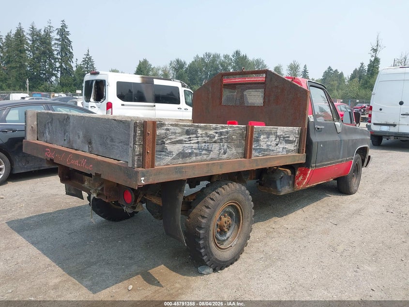1985 CHEVROLET C10 auction photo 4