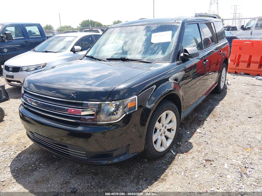 Vin: 2fmgk5b8xebd07542, lot: 46290211, ford flex se 20142