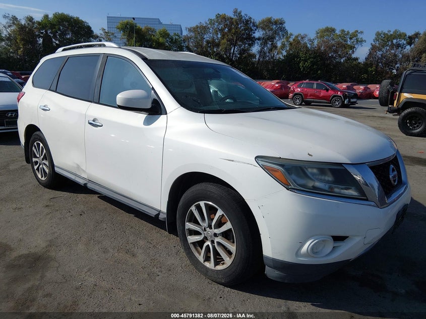 Vin: 5n1ar2mn8ec729831, lot: 46290213, nissan pathfinder sv 2014 img_1