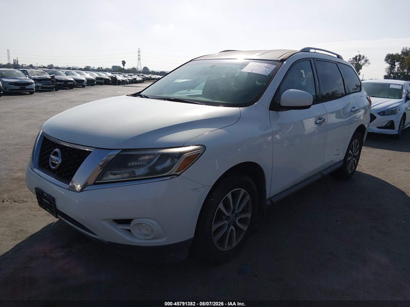 2014 NISSAN PATHFINDER SPORT UTILITY VEHICLE 3.5L V-6 DOHC, VVT, 260HP
