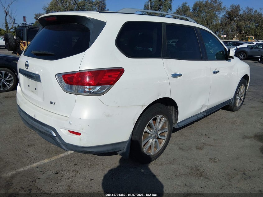 2014 NISSAN PATHFINDER SPORT UTILITY VEHICLE 3.5L V-6 DOHC, VVT, 260HP