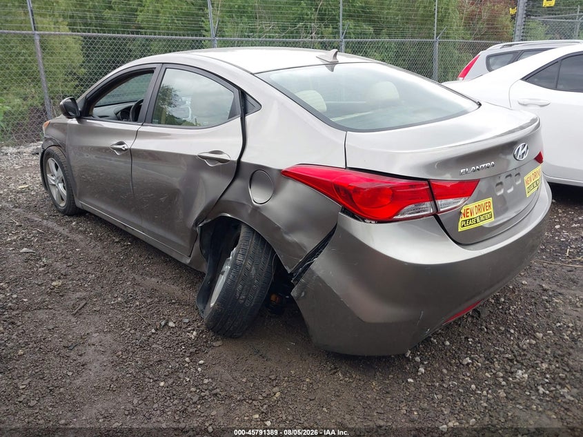 Vin: 5npdh4aexbh008978, lot: 46290220, hyundai elantra gls 20113