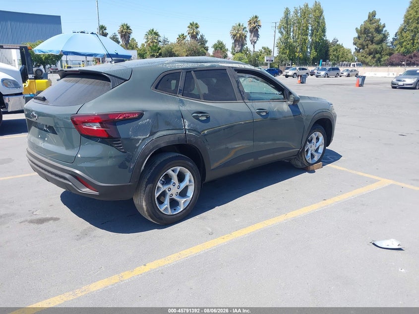 Vin: kl77lfep2tc052759, lot: 46290223, chevrolet trax fwd ls 20264