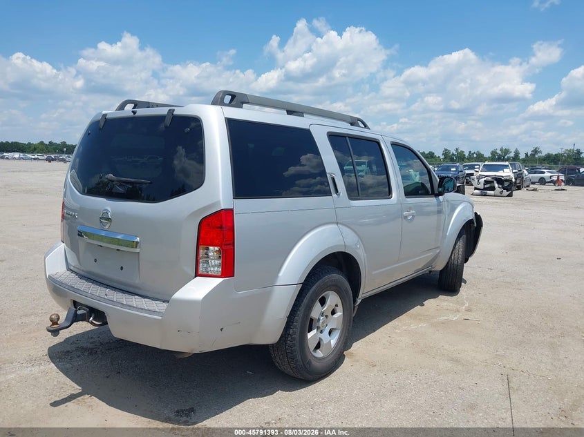 Vin: 5n1ar1nn4cc628095, lot: 46290224, nissan pathfinder s 20124