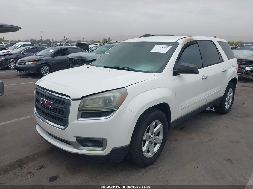 Vin: 1gkkrned9dj155934, lot: 46290248, gmc acadia sle-1 20132